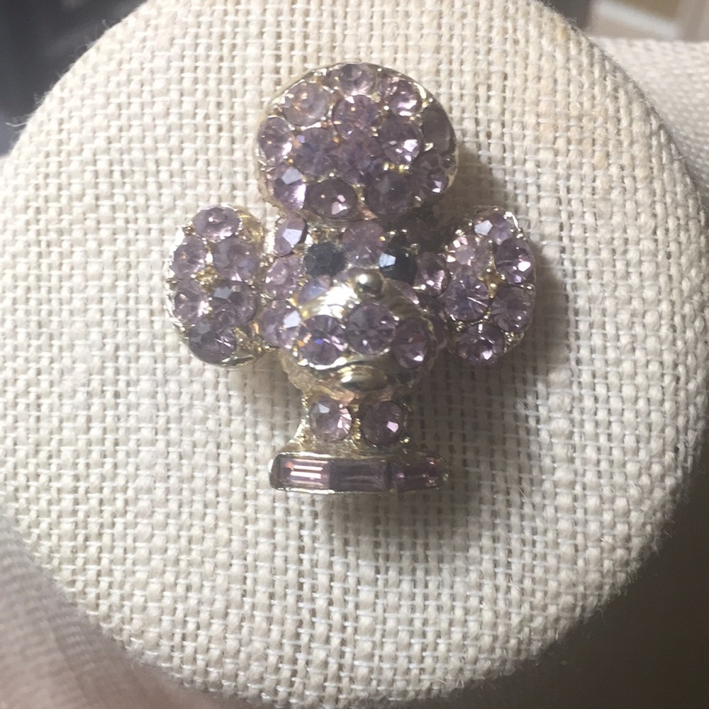 Pell Poodle brooch